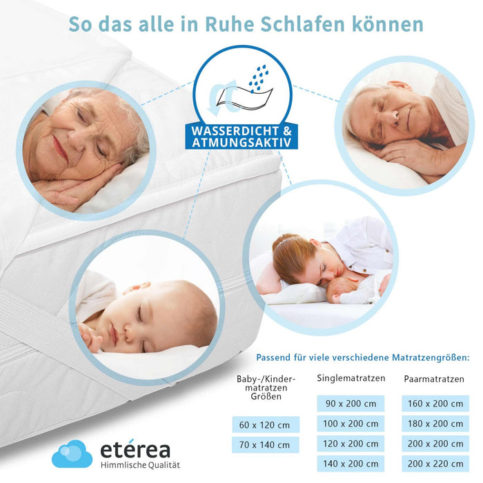 etérea Molton Wasserdichte Matratzenauflage Agnes - Bild 5