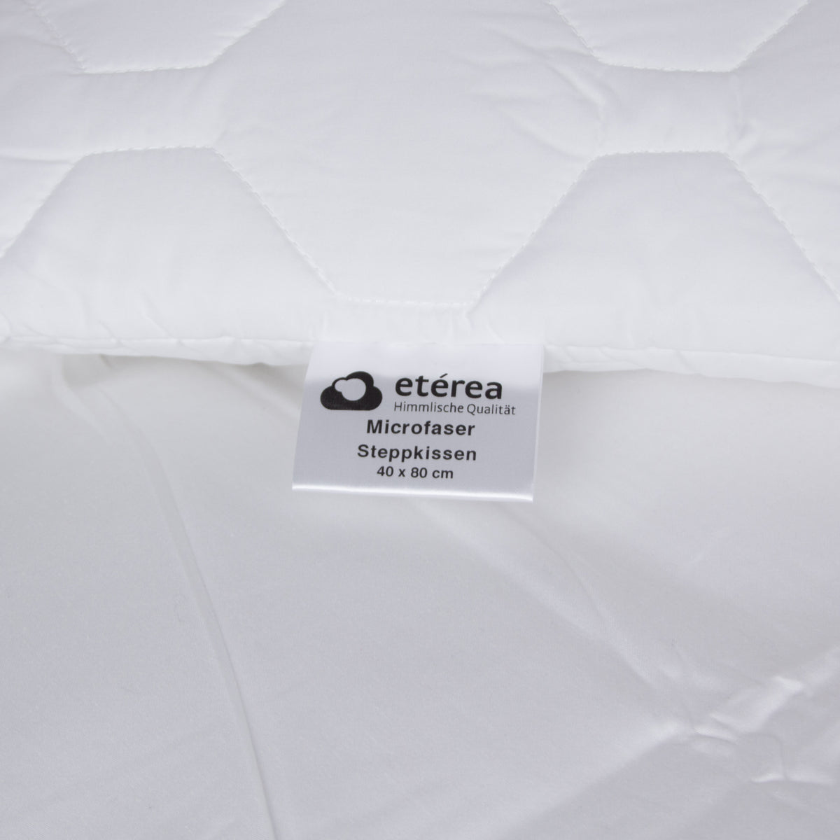 etérea Maxi Basic Mikrofaser Stepp-Kopfkissen Made in Germany - Bild 5