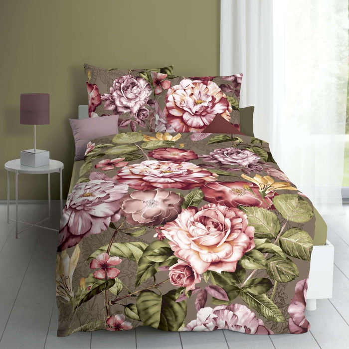 Kaeppel Mako Satin Bettwäsche #farbe_oliv