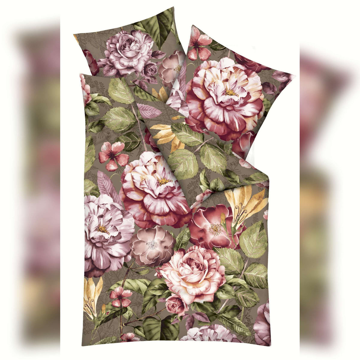 Kaeppel Mako Satin Bettwäsche #farbe_oliv
