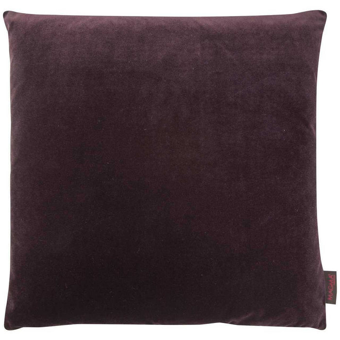 Magma gefülltes Kissen 50x50 #farbe_weinrot