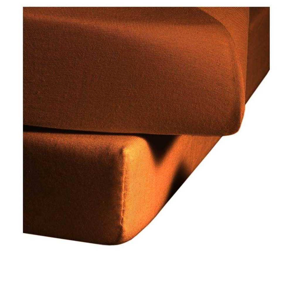 fleuresse Satin Spannbettlaken #farbe_chillirot