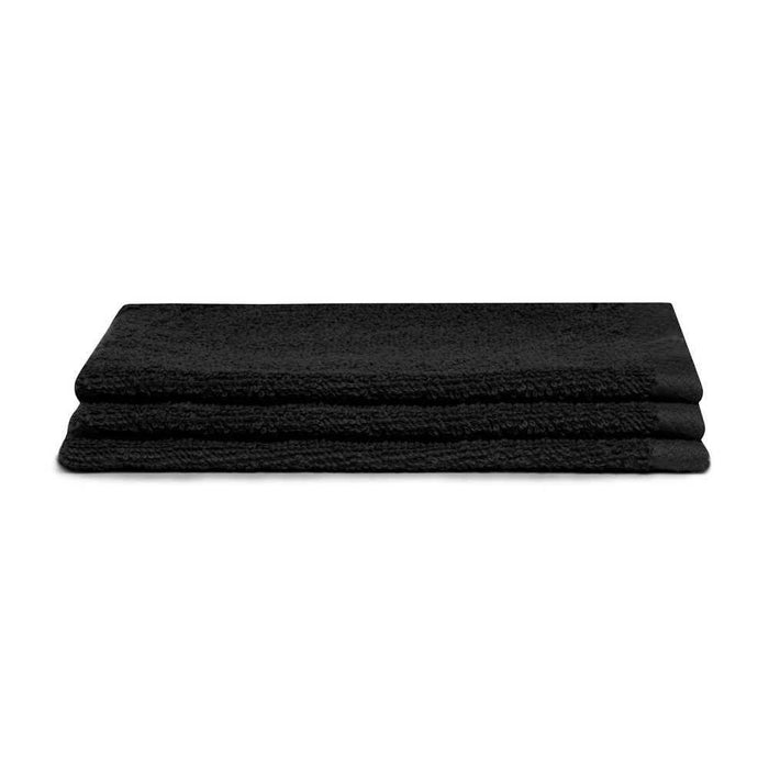 Seahorse Baumwolle Handtücher #farbe_schwarz