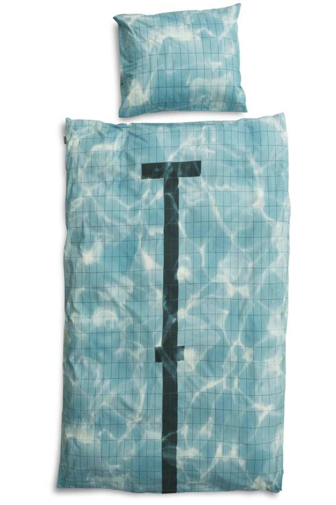 Snurk Percale Baumwolle Bettwäsche Schwimmbad 135x200 + 80x80 cm